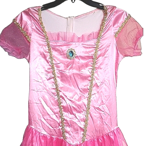 CLASSIC Princess Satiny Halloween Costume Maxi Dress NWT - Picture 10 of 13